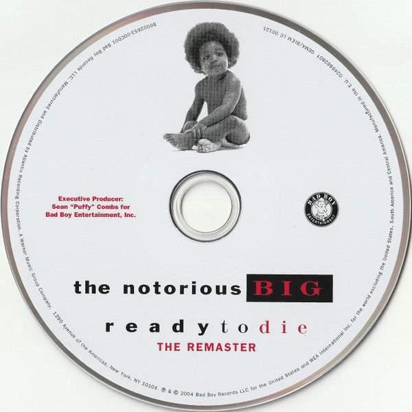Notorious B.I.G. – Ready To Die (The Remaster CD And DVD)