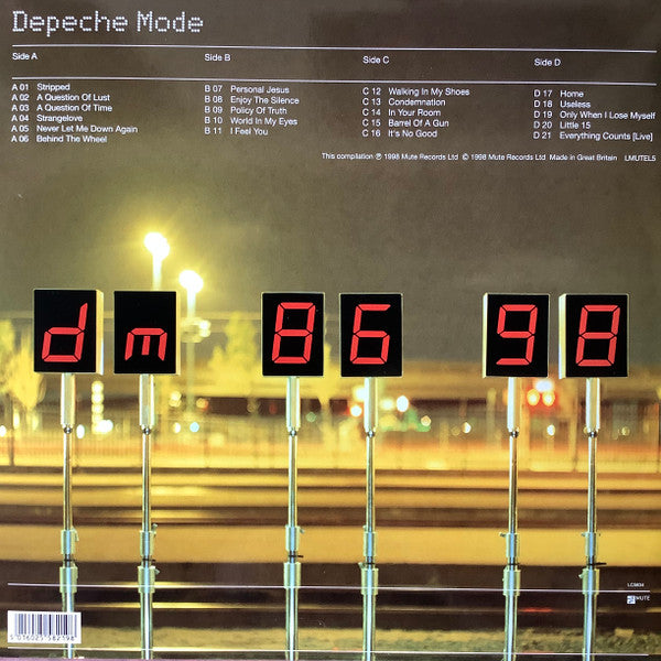 Depeche Mode – The Singles 86>98   ,  2LP , Gatefold