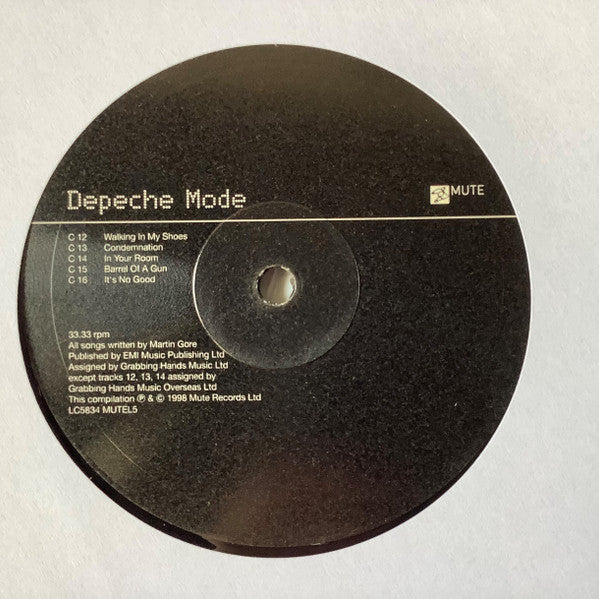 Depeche Mode – The Singles 86>98   ,  2LP , Gatefold