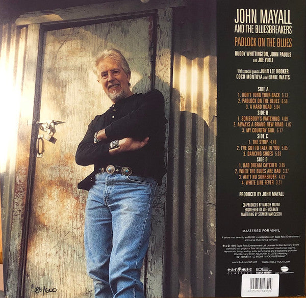 John Mayall & The Bluesbreakers – Padlock On The Blues, 2xLP, Record Store Day, Limited Edition, Numbered( 428/600), White Vinyl
