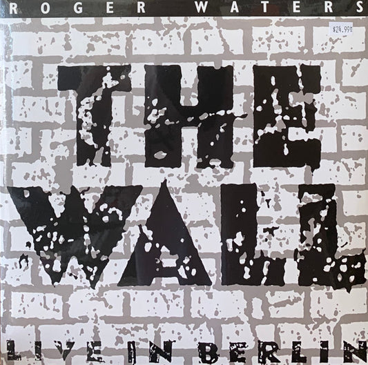 Roger Waters ‎– The Wall (Live In Berlin)   ,   2 LP,Record Store Day, Limited Edition,  Clear, 180 gram, 30th Anniversary Edition