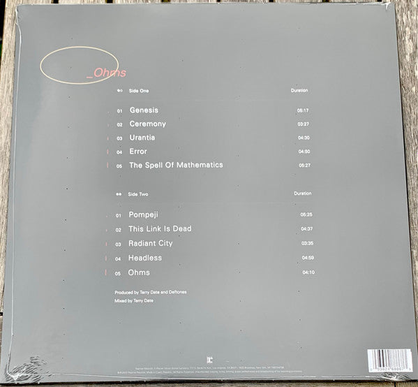 Deftones – _Ohms, Gold Vinyl