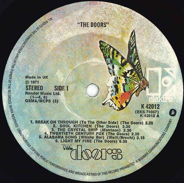 The Doors – The Doors  , UK press , 1976