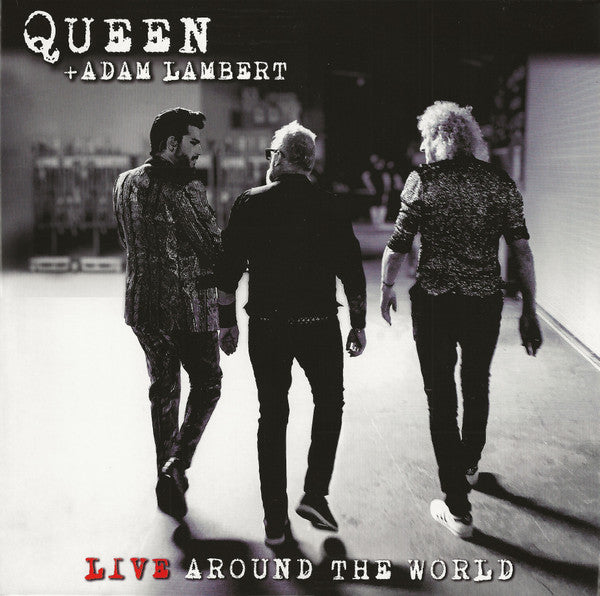 Queen + Adam Lambert – Live Around The World, 2xLP, Gatefold, incl. booklet 12 pg