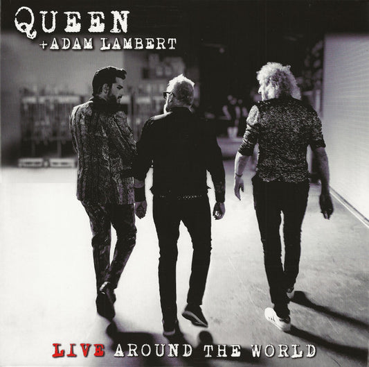 Queen + Adam Lambert – Live Around The World, 2xLP, Gatefold, incl. booklet 12 pg