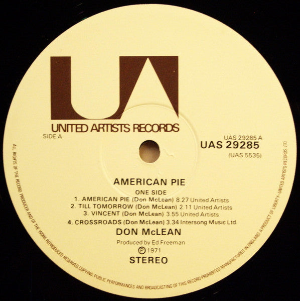 Don McLean – American Pie