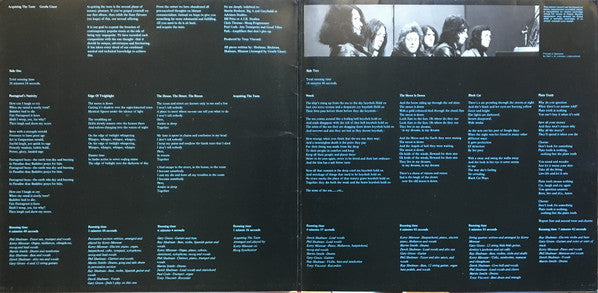 Gentle Giant – Acquiring The Taste    , gatefold