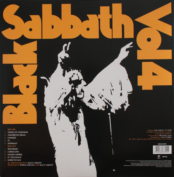 Black Sabbath – Black Sabbath Vol 4   ,  Gatefold , 180 gram