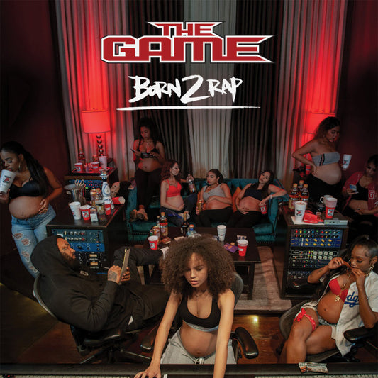 The Game  – Born 2 Rap   ,  3LP , colored vinyl , Red , White , Blue