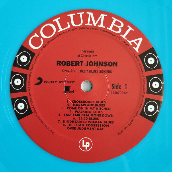 Robert Johnson – King Of The Delta Blues Singers   ,  Turquoise vinyl