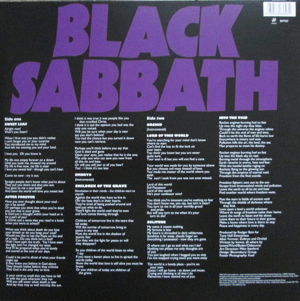 Black Sabbath – Master Of Reality