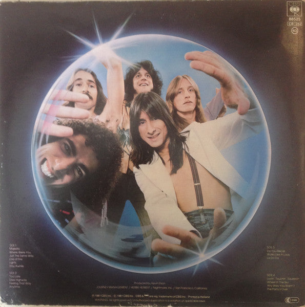 Journey ‎– Captured   ,  2LP , Gatefold