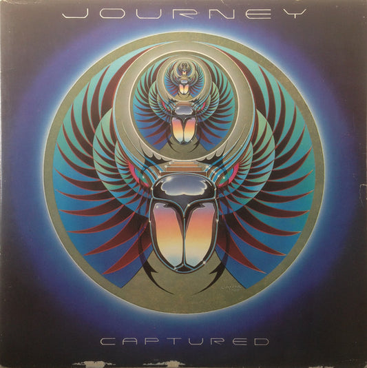 Journey ‎– Captured   ,  2LP , Gatefold