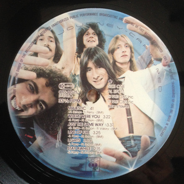 Journey ‎– Captured   ,  2LP , Gatefold