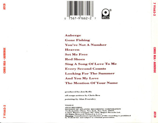 Chris Rea – Auberge
