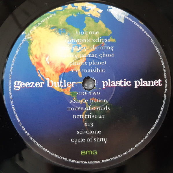 Geezer Butler – Plastic Planet    ( ex Black Sabbath )
