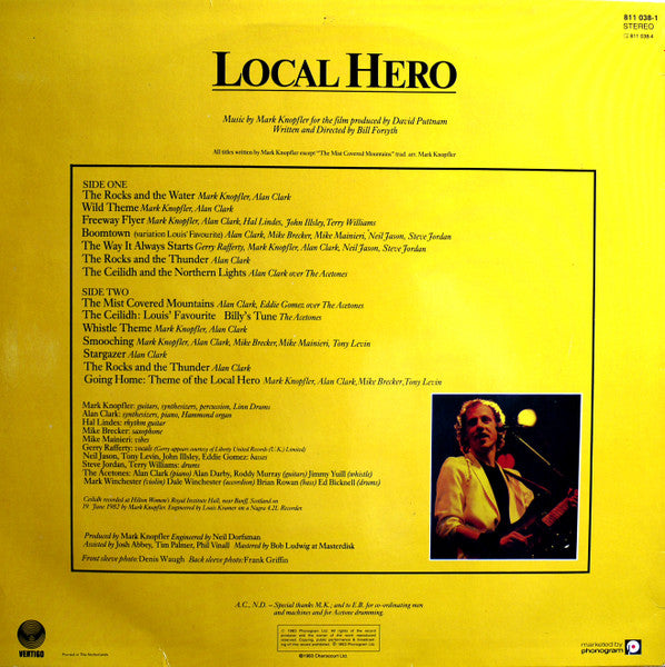 Mark Knopfler ‎– Local Hero