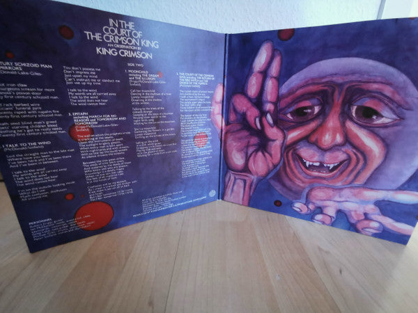 King Crimson – In The Court Of The Crimson King (An Observation By King Crimson)   , Pink Vinyl, marbled