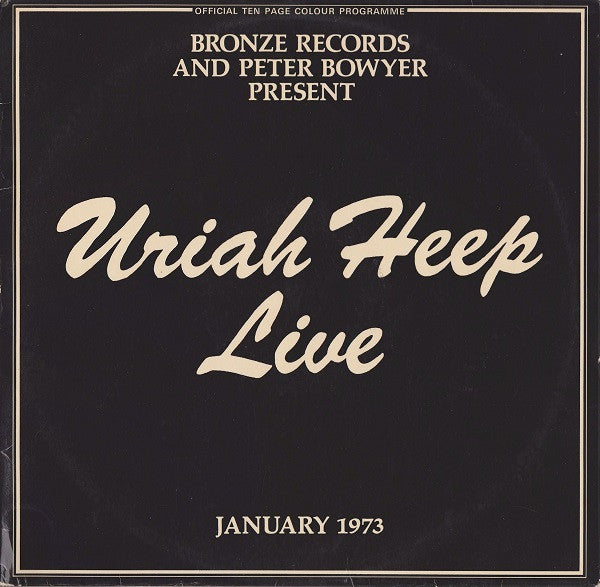 Uriah Heep – Uriah Heep Live      2LP    gatefold