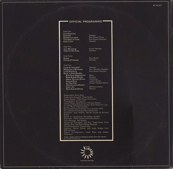 Uriah Heep – Uriah Heep Live      2LP    gatefold , booklet
