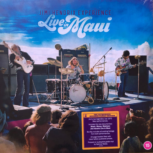 Jimi Hendrix Experience* – Live In Maui, 3 x LP+ Blu-ray, Stereo, Multichannel, Digital Download