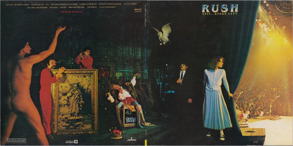 Rush ‎– Exit...Stage Left    ,  2LP , Gatefold