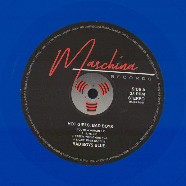 Bad Boys Blue – Hot Girls, Bad Boys, Blue Vinyl