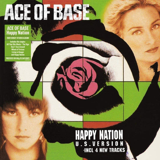 Ace Of Base – Happy Nation (U.S. Version), Clear, 140 Gram