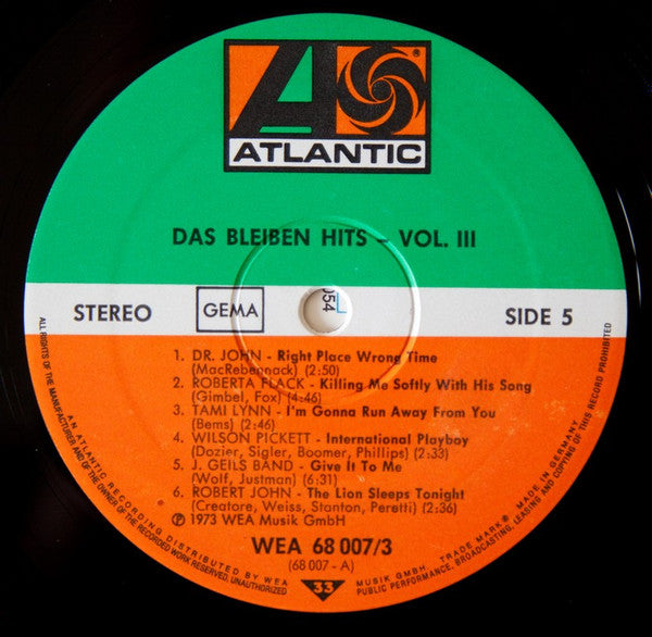Das Bleiben Hits  ,  3 LP ,  4-Panel Gatefold