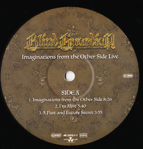 Blind Guardian – Imaginations From The Other Side Live, 2X LP, incl. booklet+ demo tracks