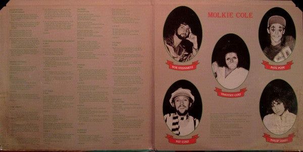Molkie Cole – Molkie Cole, Gatefold, Santa Maria Pressing