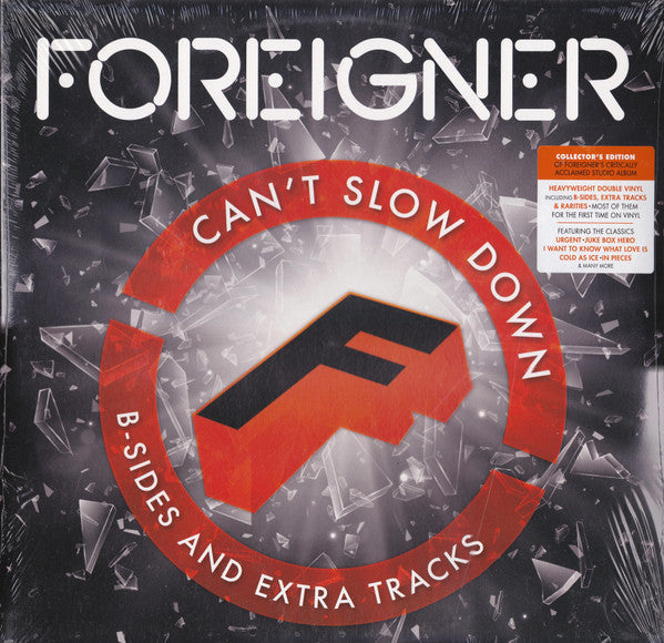 Foreigner – Can't Slow Down - B-Sides And Extra Tracks   ,  2 LP , Orange Transparent, 180g