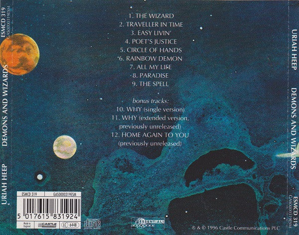 Uriah Heep – Demons And Wizards