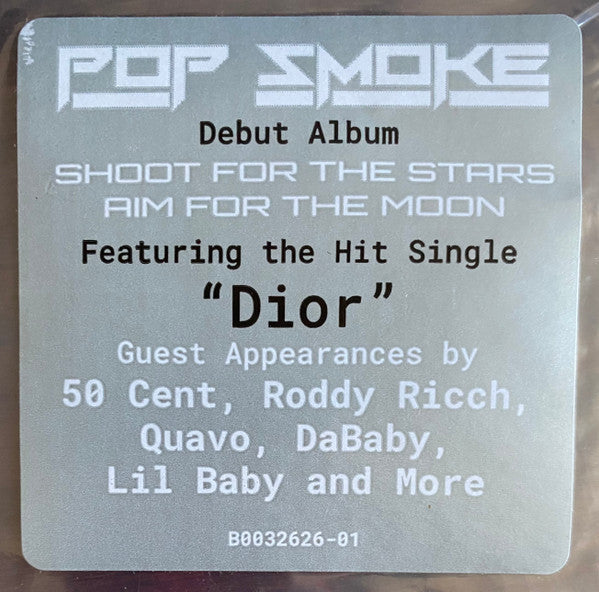 Pop Smoke – Shoot For The Stars Aim For The Moon   ,  2 LP , Gatefold