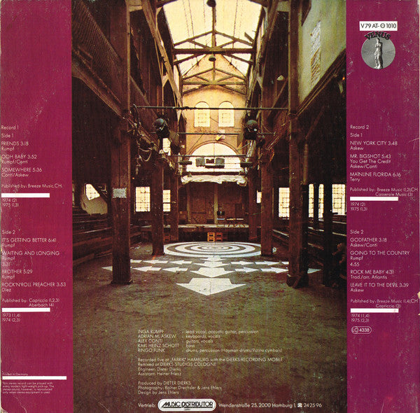Atlantis  – Live       2LP   Gatefold