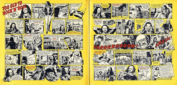Jethro Tull – Too Old To Rock 'N' Roll: Too Young To Die!   ,  Gatefold