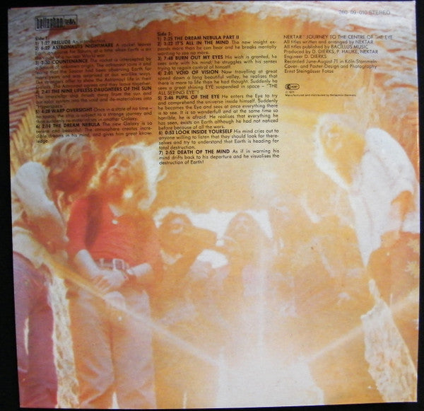 Nektar – Journey To The Centre Of The Eye, Gatefold