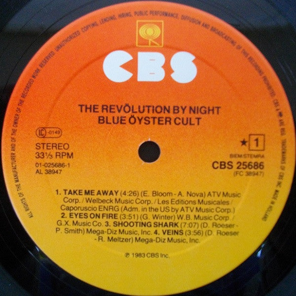 Blue Öyster Cult – The Revölution By Night