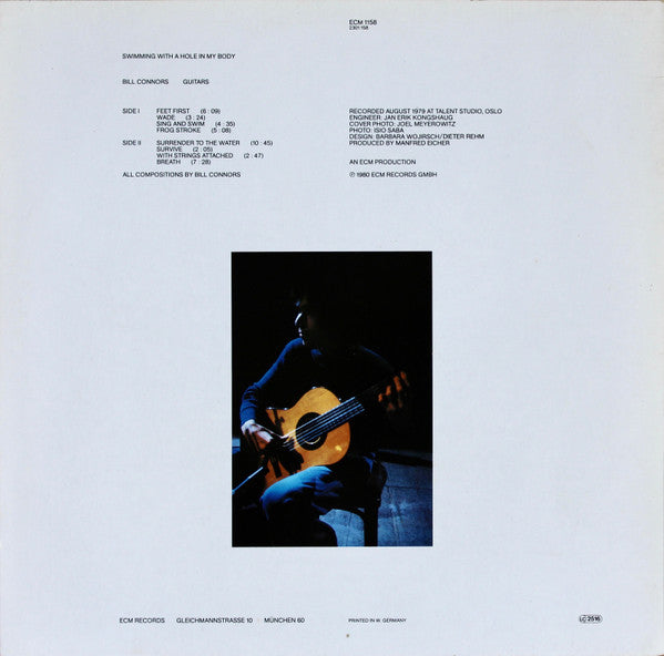Bill Connors – Swimming With A Hole In My Body     ,   ECM ,
