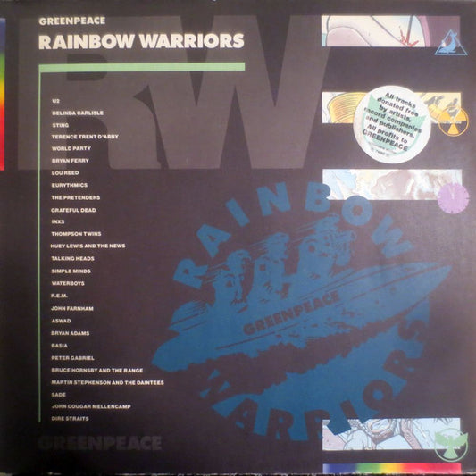 Various – Greenpeace Rainbow Warriors, 2xLP, Gatefold