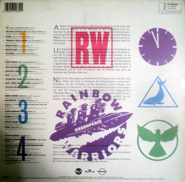 Various – Greenpeace Rainbow Warriors, 2xLP, Gatefold