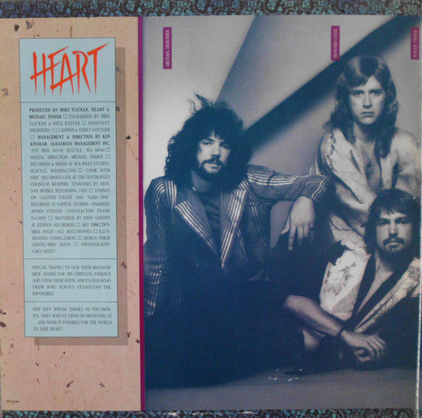 Heart – Dog & Butterfly   , Gatefold