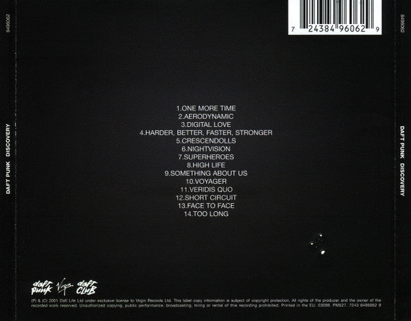 Daft Punk – Discovery  ,  CD