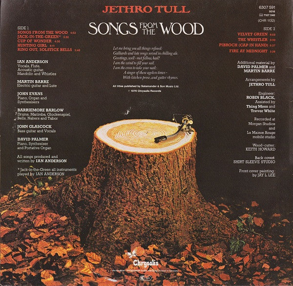Jethro Tull ‎– Songs From The Wood