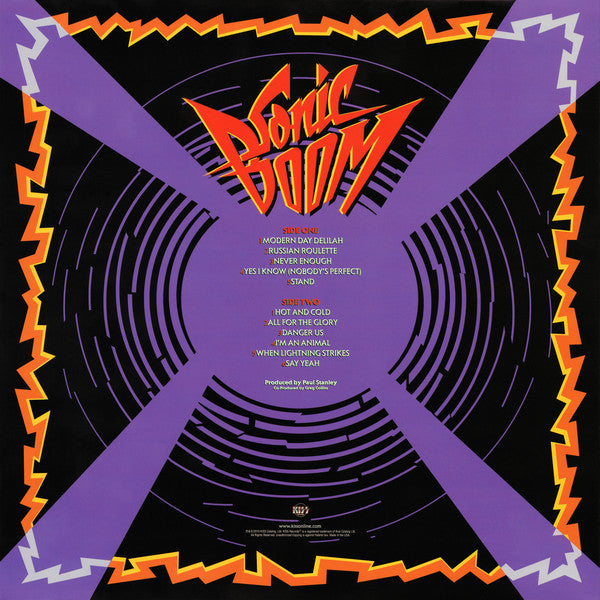 Kiss – Sonic Boom  ,  Gatefold , color