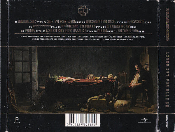 Rammstein – Liebe Ist Für Alle Da, Digipak