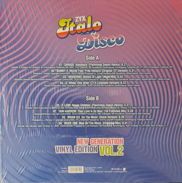 ZYX Italo Disco New Generation Vinyl Edition Vol.2