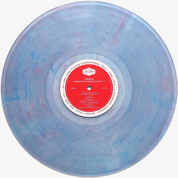 Common – A Beautiful Revolution (Pt 1) , Red/Blue Swirl