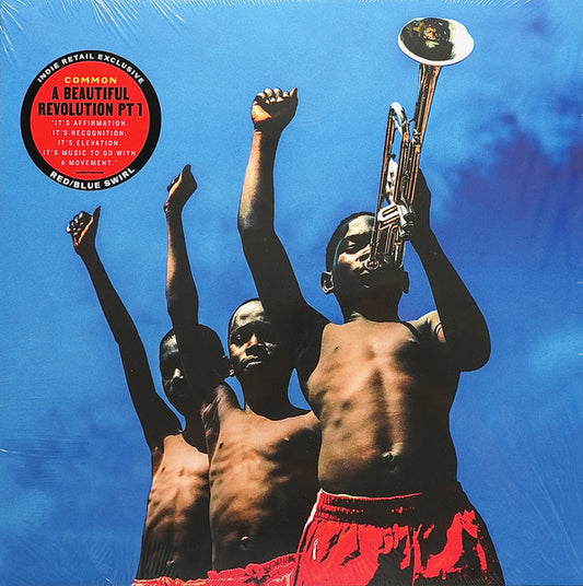 Common – A Beautiful Revolution (Pt 1) , Red/Blue Swirl