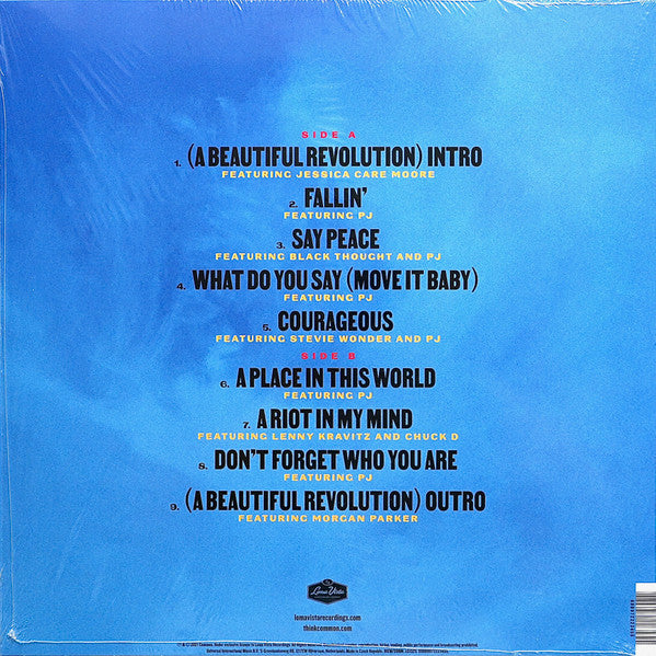 Common – A Beautiful Revolution (Pt 1) , Red/Blue Swirl